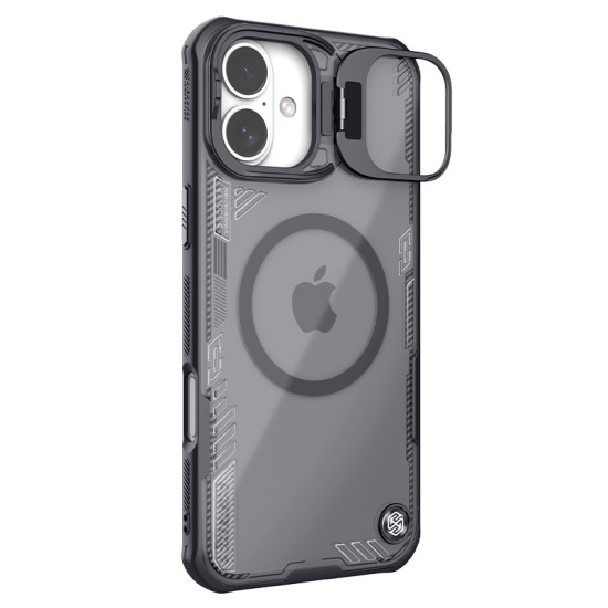Apple iPhone 16 Plus Iceblade Prop магнитен прозрачен твърд гръб черен Apple iPhone 16 Plus Iceblade Prop магнитен прозрачен твърд гръб черен