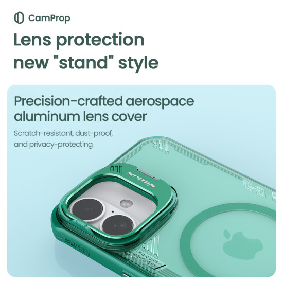 Apple iPhone 16 Plus Iceblade Prop магнитен прозрачен твърд гръб зелен Apple iPhone 16 Plus Iceblade Prop магнитен прозрачен твърд гръб зелен