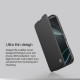 Apple iPhone 16 Pro Max QIN Prop кожен флип калъф черен