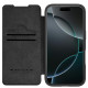 Apple iPhone 16 Pro Max QIN Prop кожен флип калъф черен