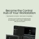 Bluetooth сгъваема клавиатура с тъчпад Nillkin Cube Pocket Black