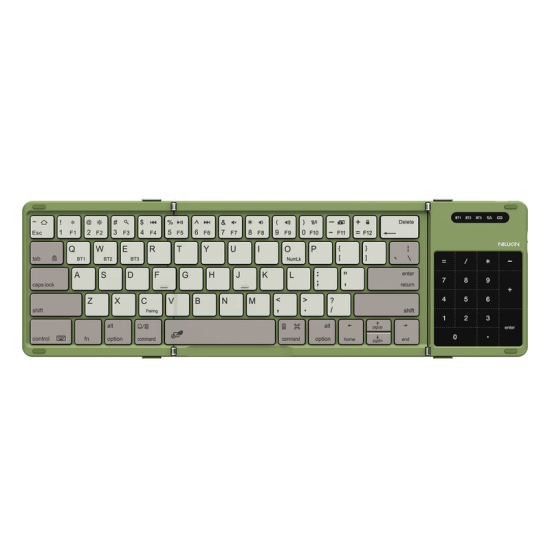 Bluetooth сгъваема клавиатура с тъчпад Nillkin Cube Pocket Green