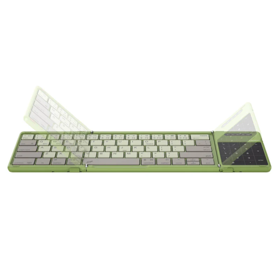 Bluetooth сгъваема клавиатура с тъчпад Nillkin Cube Pocket Green