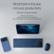 Bluetooth сгъваема клавиатура с тъчпад Nillkin Cube Pocket Black