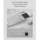 Bluetooth сгъваема клавиатура с тъчпад Nillkin Cube Pocket Grey