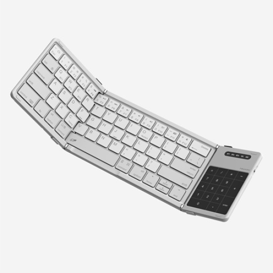 Bluetooth сгъваема клавиатура с тъчпад Nillkin Cube Pocket Grey