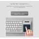 Bluetooth сгъваема клавиатура с тъчпад Nillkin Cube Pocket Grey