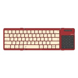 Bluetooth сгъваема клавиатура с тъчпад Nillkin Cube Pocket Red