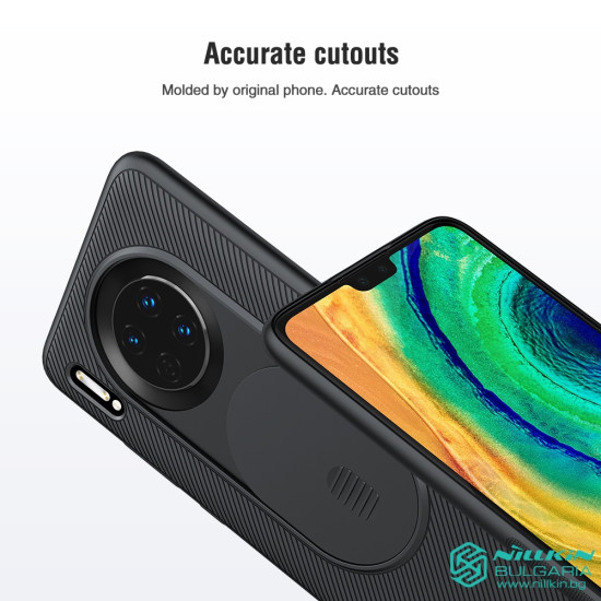 Mate 30 твърд гръб със защита на камерата Nillkin черен Mate 30 твърд гръб със защита на камерата Nillkin черен