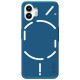 Noting phone 2 калъф твърд гръб Nillkin син Noting phone 2 калъф твърд гръб Nillkin син