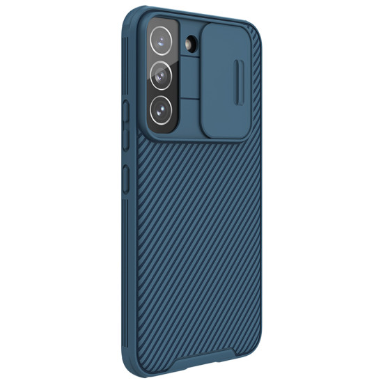 Samsung S22 Plus твърд гръб със защита на камерата Nillkin син Samsung S22 Plus твърд гръб със защита на камерата Nillkin син