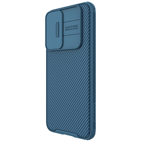 Samsung S22 Plus твърд гръб със защита на камерата Nillkin син Samsung S22 Plus твърд гръб със защита на камерата Nillkin син
