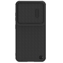 Samsung S23 Plus текстуриран калъф със защита на камерата Nillkin черен