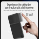 Samsung S23 текстуриран калъф със защита на камерата Nillkin черен