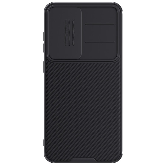 Samsung S25 Plus магнитен твърд гръб със защита на камерата Nillkin черен