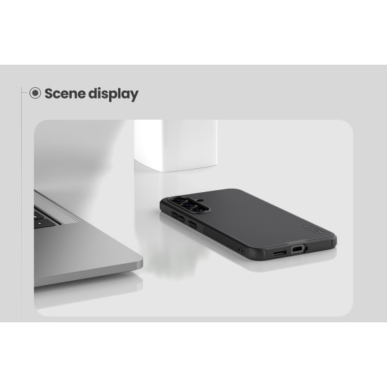 Samsung S25 Plus магнитен калъф твърд гръб Nillkin черен Samsung S25 Plus магнитен калъф твърд гръб Nillkin черен