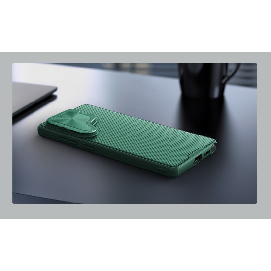 Samsung S25 Ultra магнитен твърд гръб със защита на камерата зелен Samsung S25 Ultra магнитен твърд гръб със защита на камерата зелен