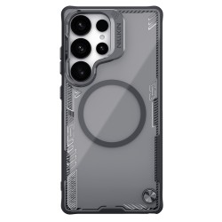 Samsung S25 Ultra Iceblade Prop магнитен прозрачен твърд гръб черен