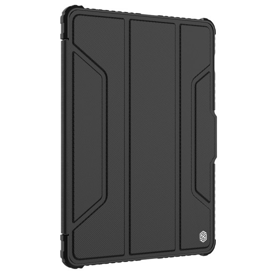 Samsung Tab S8/S8 5G брониран калъф с капак и защита на камерата черен Samsung Tab S8/S8 5G брониран калъф с капак и защита на камерата черен