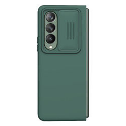 Samsung Galaxy Z Fold 4 5G силиконов калъф със защита на камерата зелен