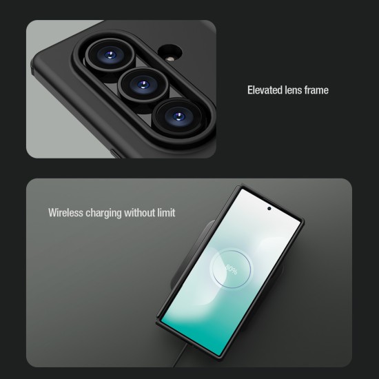 Силиконов калъф  Flex Pure Fold Case (S Pen version) за Samsung Galaxy Z Fold 7 5G черен