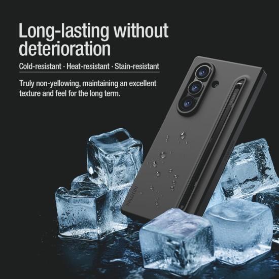 Силиконов калъф  Flex Pure Fold Case (S Pen version) за Samsung Galaxy Z Fold 7 5G черен
