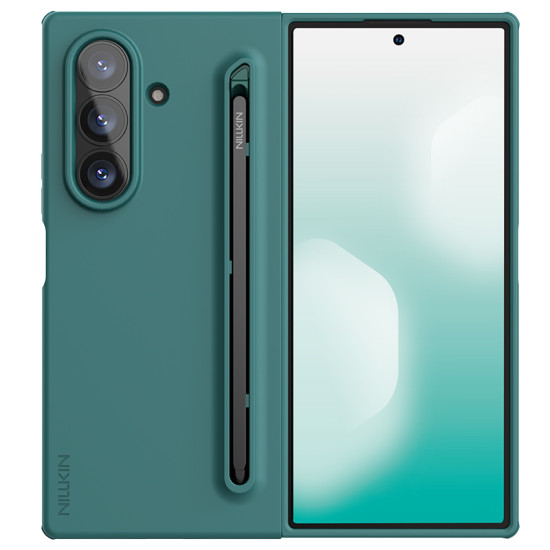 Силиконов калъф  Flex Pure Fold Case (S Pen version) за Samsung Galaxy Z Fold 7 5G зелен