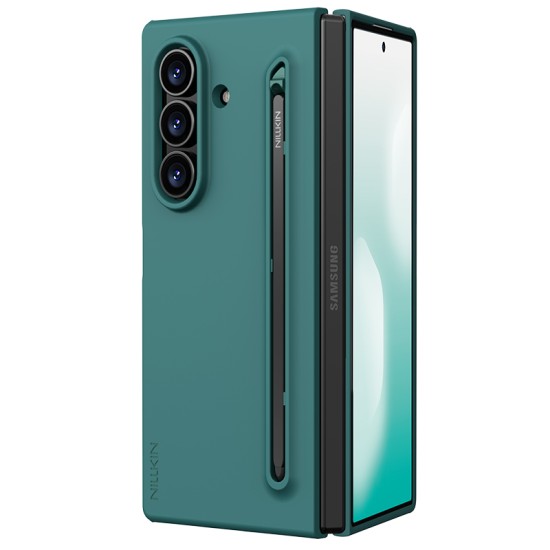 Силиконов калъф  Flex Pure Fold Case (S Pen version) за Samsung Galaxy Z Fold 7 5G зелен