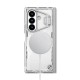 Samsung Z Fold 7 5G Iceblade Fold магнитен прозрачен твърд гръб сив