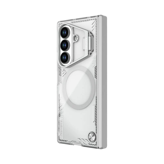 Samsung Z Fold 7 5G Iceblade Fold магнитен прозрачен твърд гръб сив