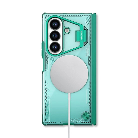 Samsung Z Fold 7 5G Iceblade Fold магнитен прозрачен твърд гръб зелен