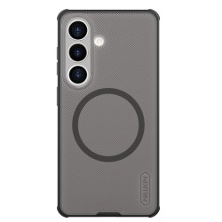 Samsung S26 магнитен калъф твърд гръб Nillkin прозрачно черен