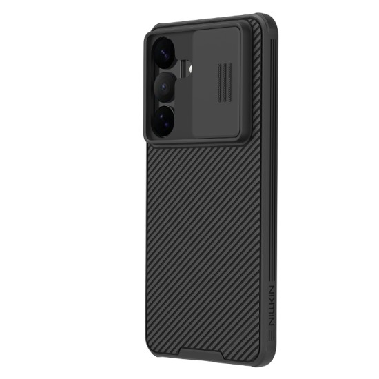 Samsung S26 Plus твърд гръб със защита на камерата Nillkin черен