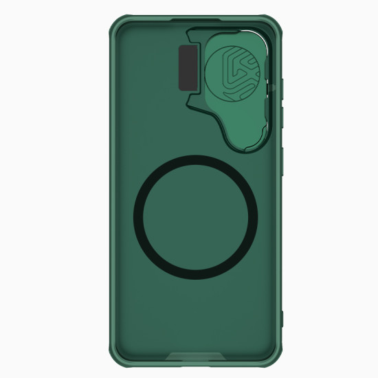 Samsung S24 магнитен твърд гръб със защита на камерата зелен Samsung S24 магнитен твърд гръб със защита на камерата зелен