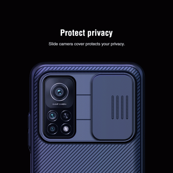 Mi 10T / Mi 10T Pro твърд гръб със защита на камерата Nillkin черен Mi 10T / Mi 10T Pro твърд гръб със защита на камерата Nillkin черен