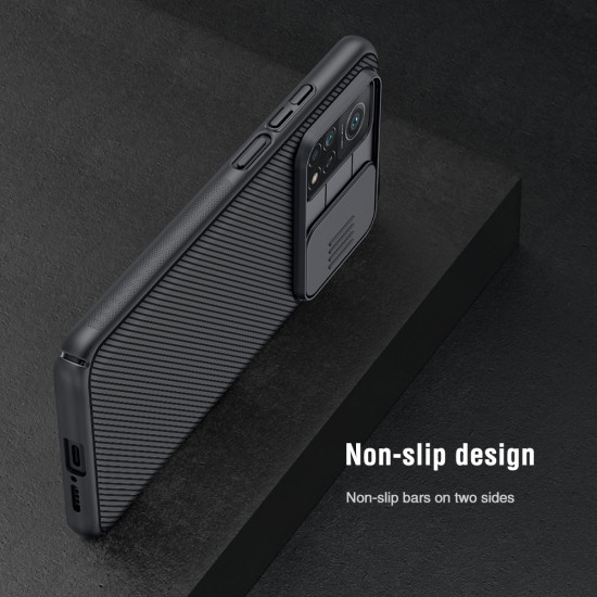 Mi 10T / Mi 10T Pro твърд гръб със защита на камерата Nillkin черен Mi 10T / Mi 10T Pro твърд гръб със защита на камерата Nillkin черен
