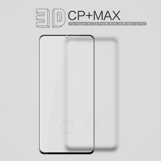 Mi Note 10 3D CP+Max Темперирано стъкло Nillkin