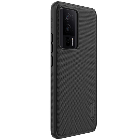 Poco F5 Pro 5G калъф твърд гръб Nillkin черен Poco F5 Pro 5G калъф твърд гръб Nillkin черен
