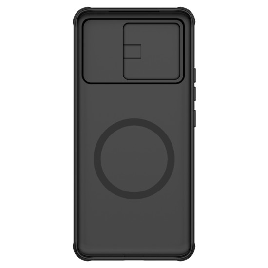 Poco F6 Pro 5G магнитен твърд гръб със защита на камерата Nillkin черен