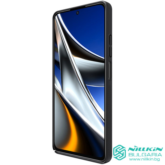 Poco X4 Pro 5G калъф твърд гръб Nillkin черен Poco X4 Pro 5G калъф твърд гръб Nillkin черен