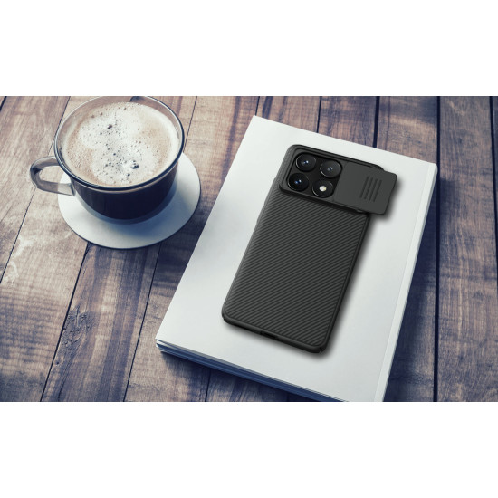 POCO X6 Pro 5G твърд гръб със защита на камерата Nillkin син POCO X6 Pro 5G твърд гръб със защита на камерата Nillkin син