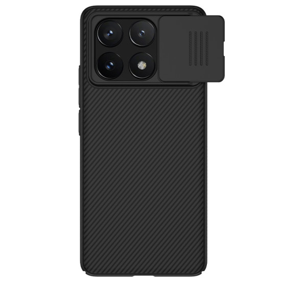POCO X6 PRO 5G твърд гръб със защита на камерата Nillkin черен