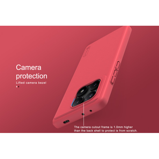 POCO X6 Pro 5G калъф твърд гръб Nillkin син