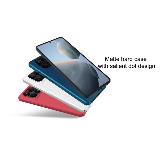 POCO X6 Pro 5G калъф твърд гръб Nillkin син