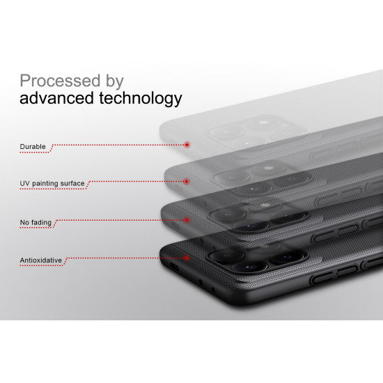 POCO X6 Pro 5G калъф твърд гръб Nillkin син