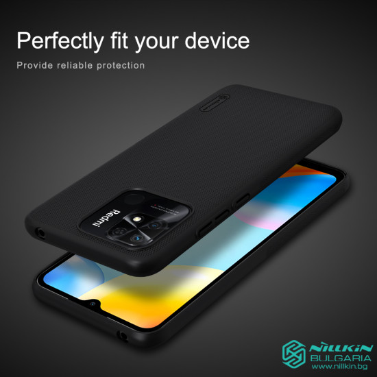 Redmi 10C калъф твърд гръб Nillkin син Redmi 10C калъф твърд гръб Nillkin син