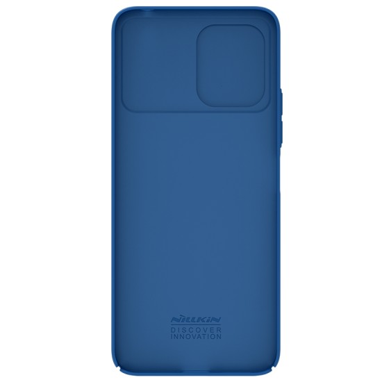 Redmi 12 4G твърд гръб със защита на камерата Nillkin син