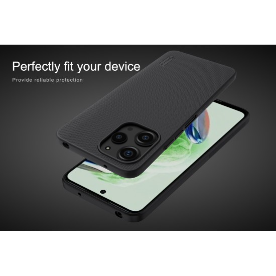Redmi 12 4G калъф твърд гръб Nillkin син