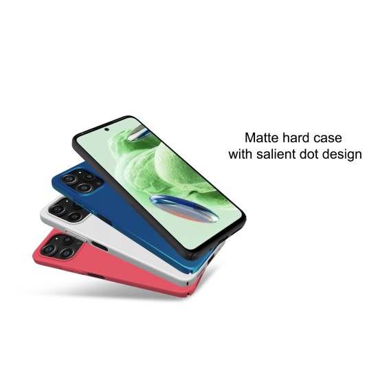 Redmi 12 4G калъф твърд гръб Nillkin син