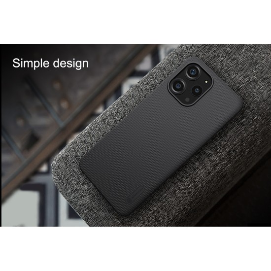 Redmi 12 4G калъф твърд гръб Nillkin син